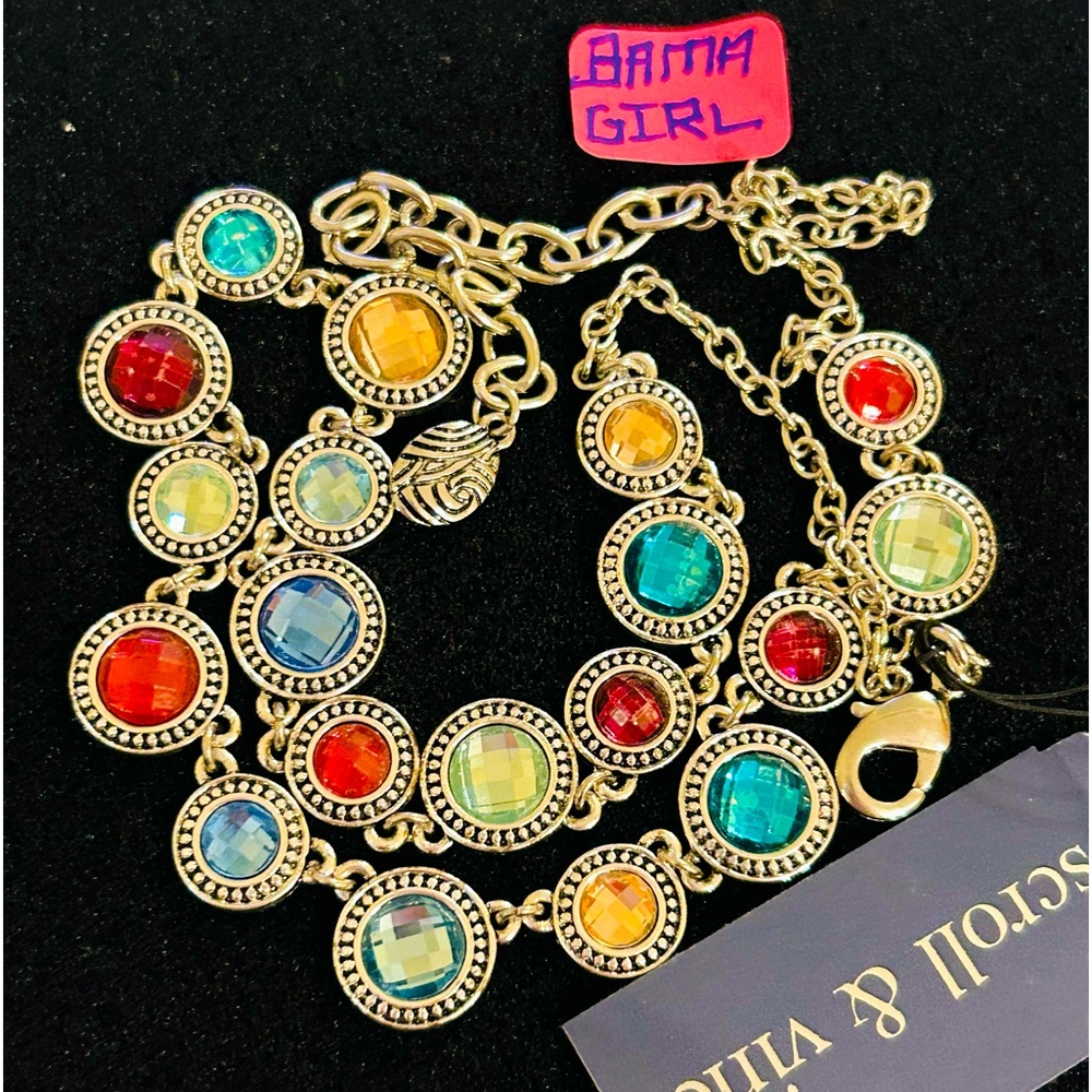 Scroll and Vine necklace